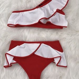 2piece bandage swimsuit